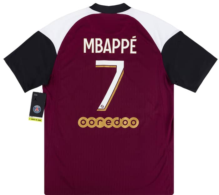 2020-21 Paris Saint-Germain Third Shirt Mbappe #7