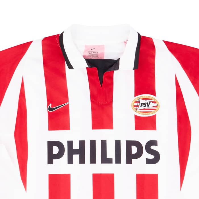2002-03 PSV Match Issue Home Shirt Bruggink #10