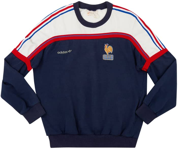 1980s France adidas Sweat L/S Top - 6/10 - S