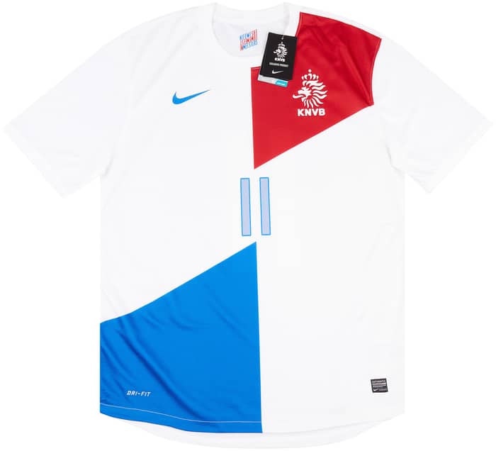 2013-14 Netherlands Away Shirt Robben #11