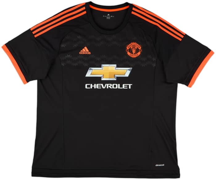 2015-16 Manchester United Third Shirt Valencia #25 - 9/10 - (XXL)