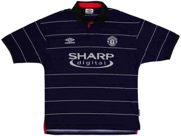 1999-00 Manchester United Away Shirt Yorke #19 - 9/10 - (M)