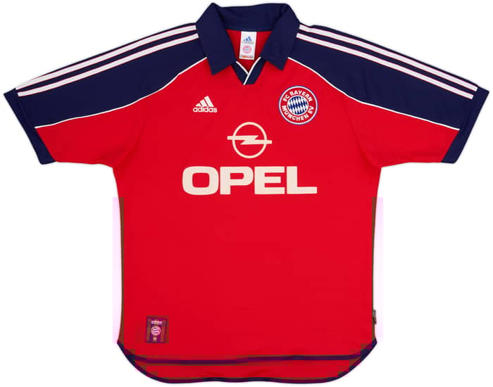 1999-01 Bayern Munich Home Shirt Linke #25 - 8/10 - (M)