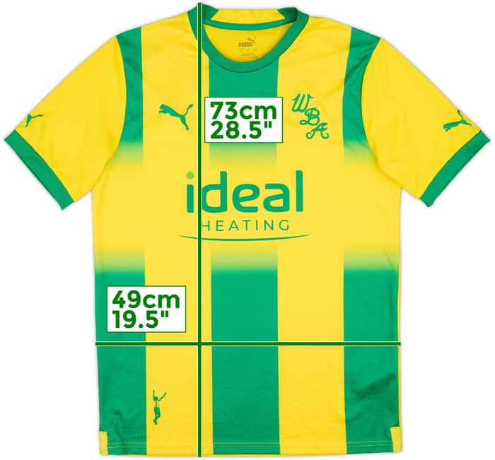 2022-23 West Brom Away Shirt - 9/10 - (M)