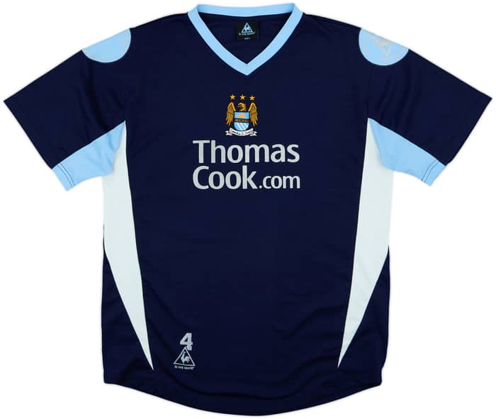 2007-08 Manchester City Player Issue Le Coq Sportif Training Shirt #4 - 6/10 - (L)