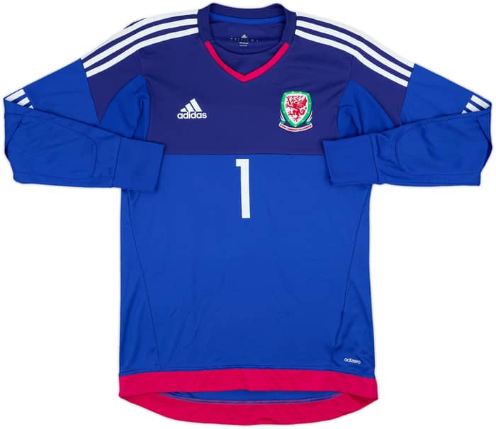 2014-15 Wales Player Issue GK Shirt #1 - 8/10 - (S)