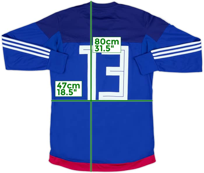 2014-15 Wales Player Issue GK Shirt #13 - 7/10 - (M)