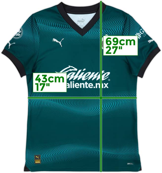 2023-24 Chivas Guadalajara Authentic Third Shirt - 10/10 - (Women's M)