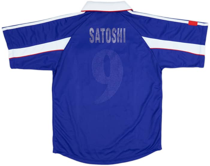 1999-00 Japan Home Shirt Satoshi #9 - 4/10 - (L)
