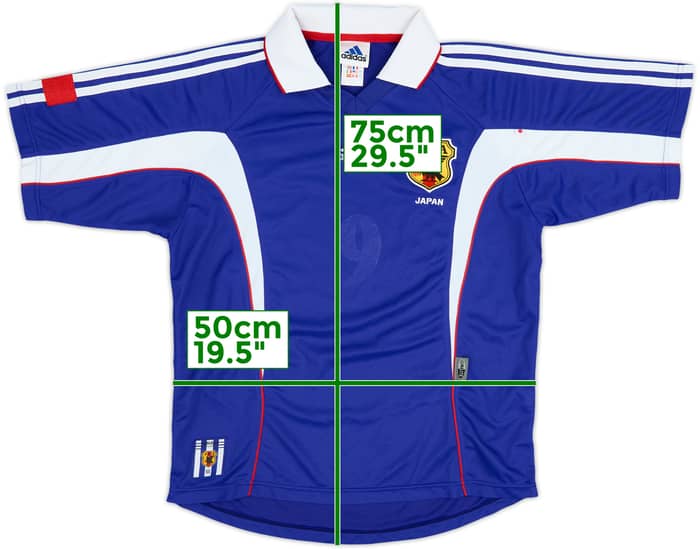 1999-00 Japan Home Shirt Satoshi #9 - 4/10 - (L)