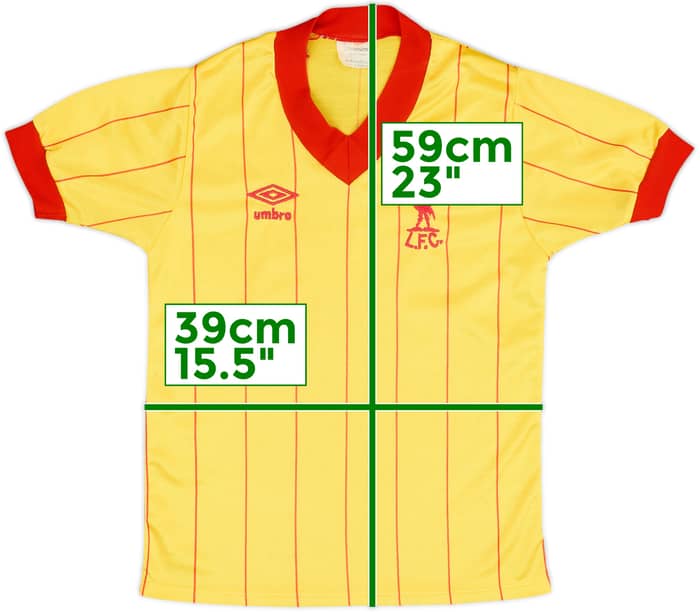 1981-84 Liverpool Away Shirt - 9/10 - (M.Boys)