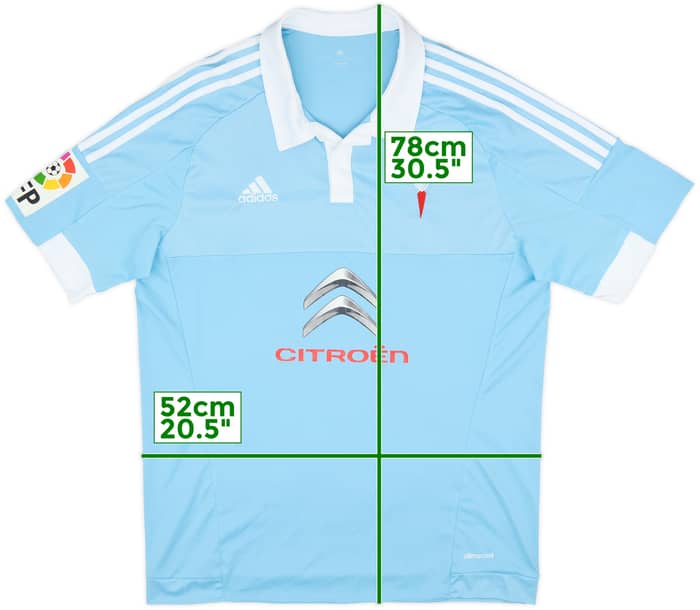 2015-16 Celta Vigo Home Shirt - 8/10 - (L)