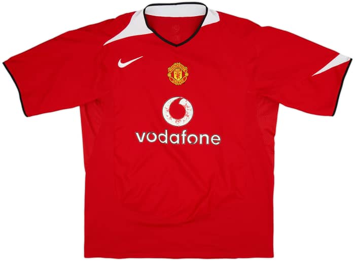 2004-06 Manchester United Home Shirt - 5/10 - (L)