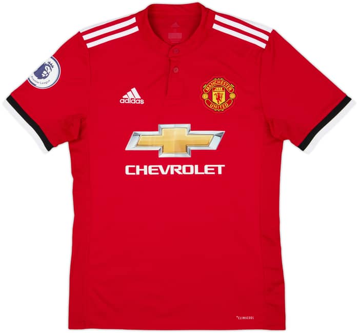 2017-18 Manchester United Home Shirt Ibrahimovic #10 - 7/10 - (S)