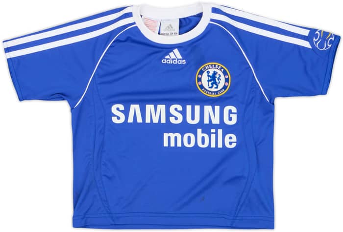 2006-08 Chelsea Home Shirt - 7/10 - (4-5 Years)