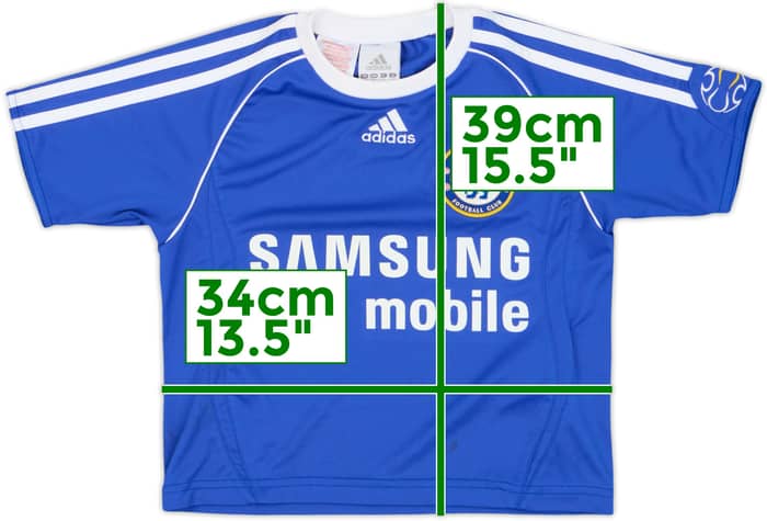 2006-08 Chelsea Home Shirt - 7/10 - (4-5 Years)