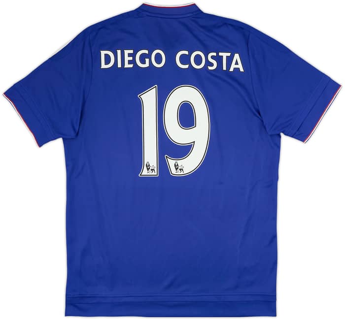 2015-16 Chelsea Home Shirt Diego Costa #19 - 7/10 - (L)