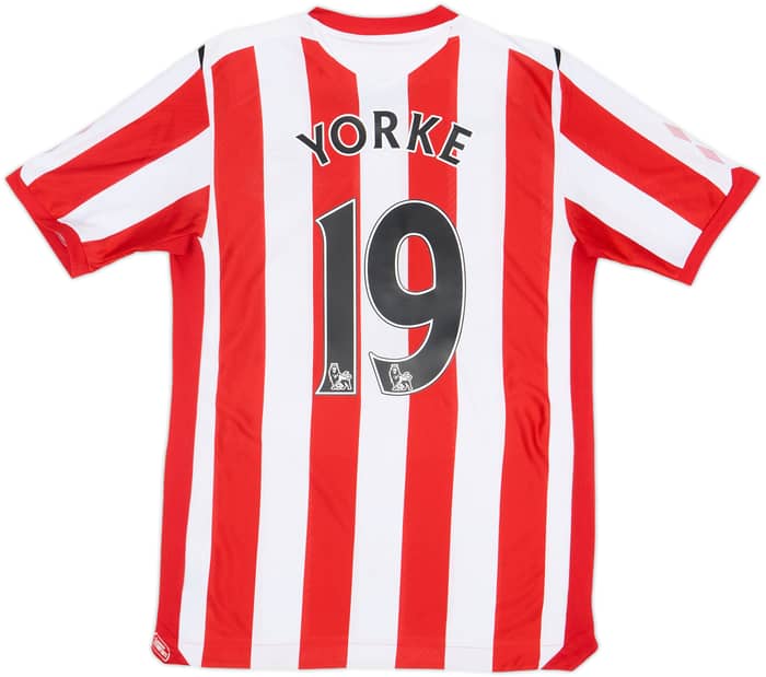 2008-09 Sunderland Home Shirt Yorke #19 - 7/10 - (M)