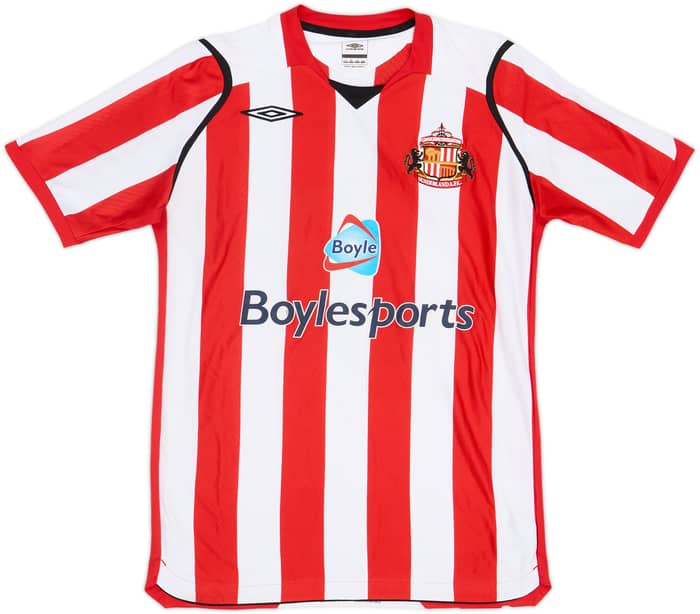 2008-09 Sunderland Home Shirt Yorke #19 - 7/10 - (M)
