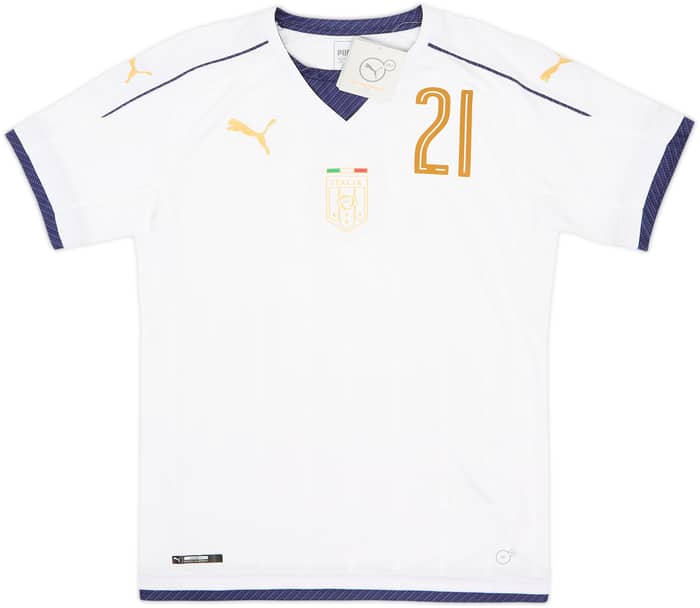 2016-17 Italy Tribute Away Shirt Pirlo #21 (S)
