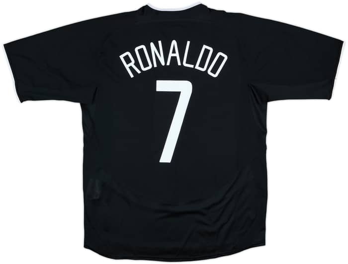 2003-05 Manchester United Away Shirt Ronaldo #7 - 6/10 - (L)