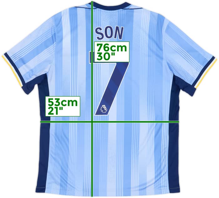 2024-25 Tottenham Away Shirt Son #7 - 9/10 - (L)