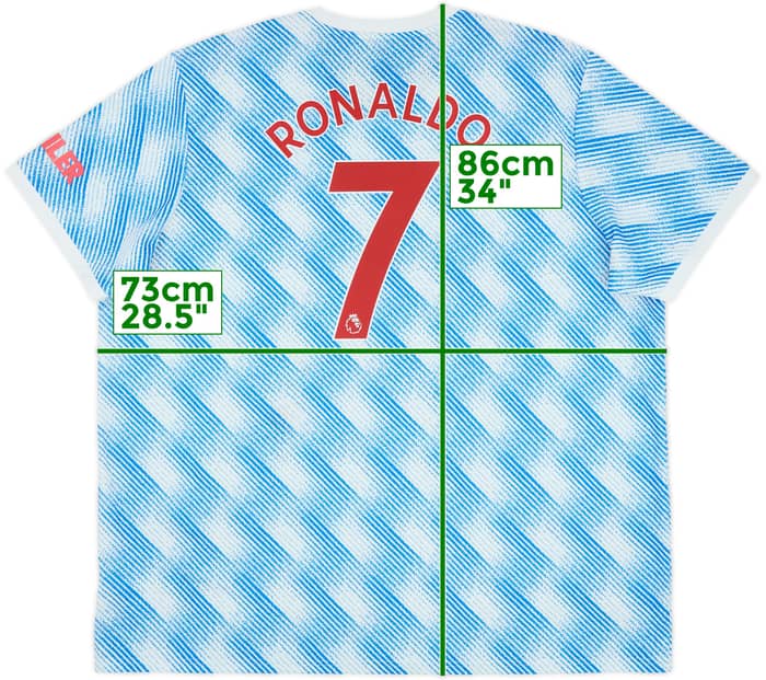2021-22 Manchester United Away Shirt Ronaldo #7 - 8/10 - (3XL)