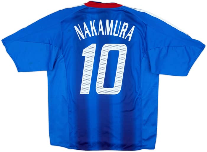 2004-06 Japan Home Shirt Nakamura #10 - 8/10 - (S)