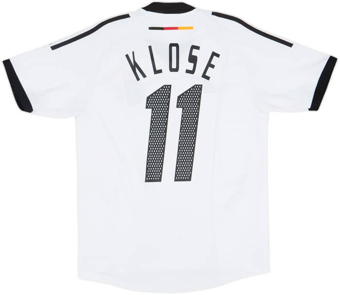 2002-04 Germany Home Shirt Klose #11 - 7/10 - (XL.Boys)