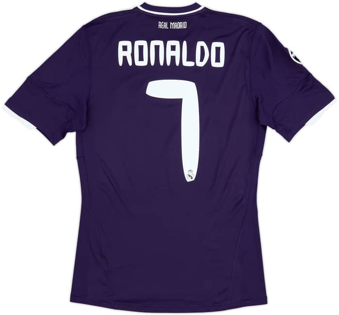2010-11 Real Madrid CL Third Shirt Ronaldo #7 - 8/10 - (S)