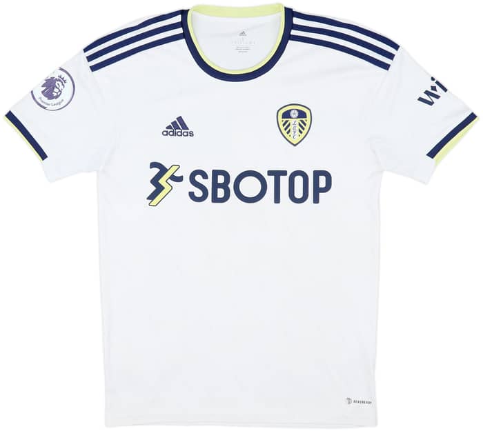 2022-23 Leeds United Home Shirt Aaronson #7 - 6/10 - (S)