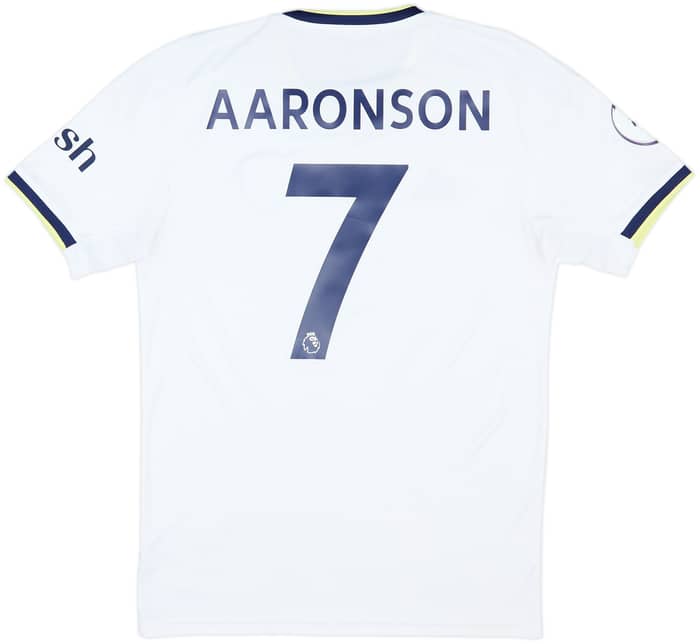 2022-23 Leeds United Home Shirt Aaronson #7 - 9/10 - (S)