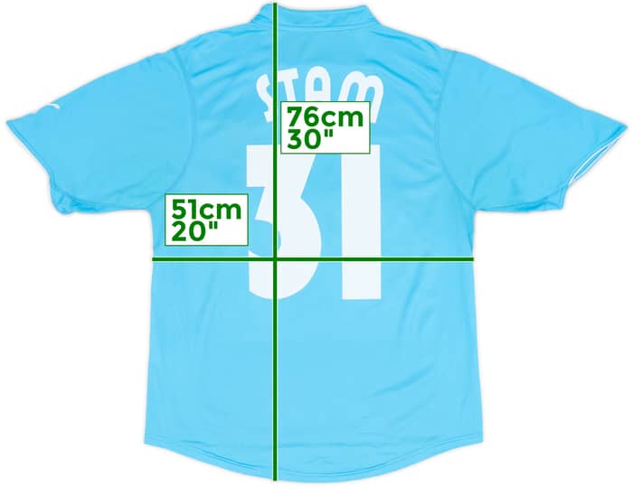 2002-03 Lazio Home Shirt Stam #31 - 4/10 - (M)