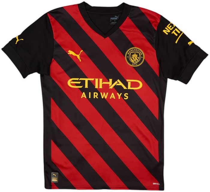 2022-23 Manchester City Camiseta Visitante Haaland #9 - 9/10 - (S)