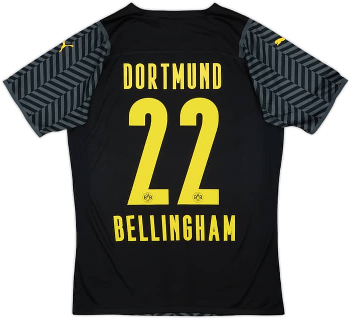2021-22 Borussia Dortmund Away Shirt Bellingham #22 (L)
