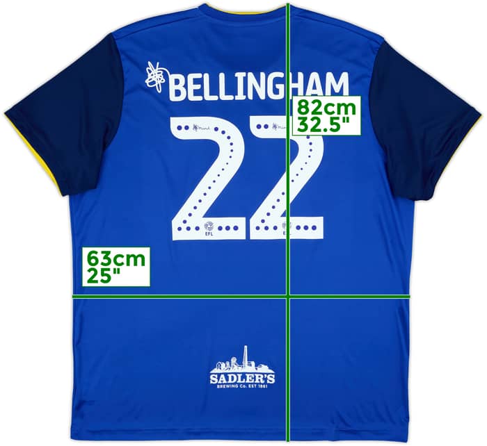 2019-20 Birmingham Home Shirt Bellingham #22 - 7/10 - (XXL)
