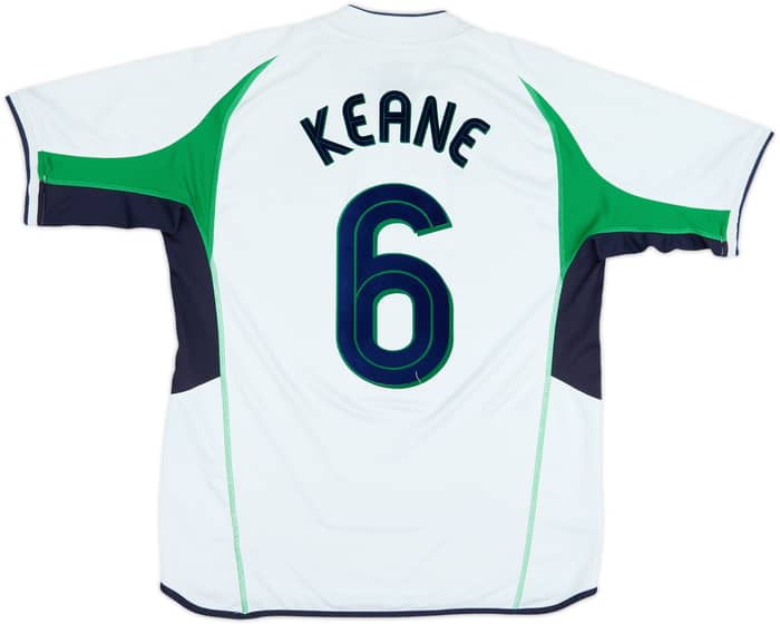 2002-03 Ireland Away Shirt Keane #6 - 5/10 - (L)