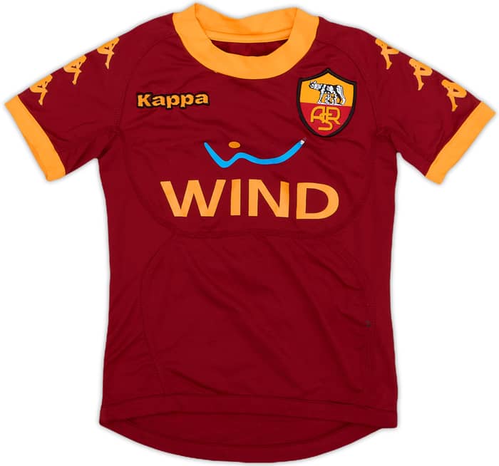 2010-11 Roma Home Shirt Totti #10 - 5/10 - (3-4 Years)