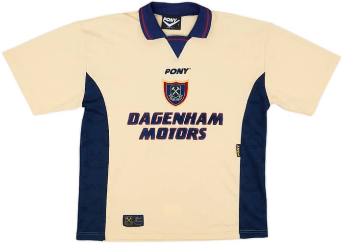 1996-97 West Ham Third Shirt Dicks #3 - 7/10 - (L)
