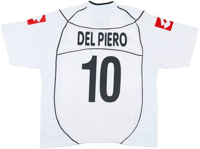 2002-03 Juventus Away Shirt Del Piero #10 - 6/10 - (XXL)