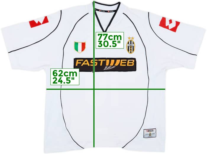 2002-03 Juventus Away Shirt Del Piero #10 - 6/10 - (XXL)