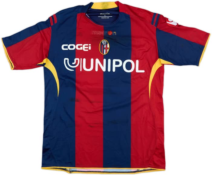 2008-09 Bologna Match Issue Home Shirt Di Vaio #9