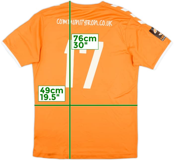 2019-20 Braintree Town Match Issue Home Shirt #17