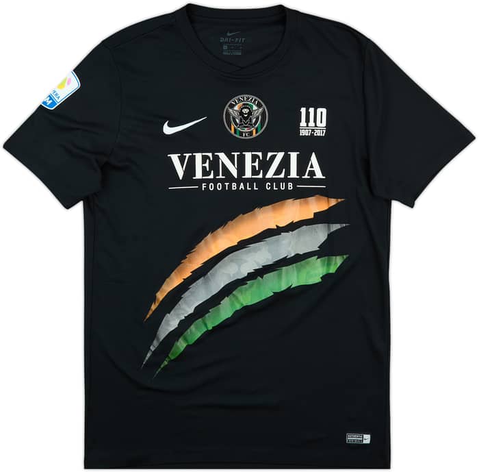 2017-18 Venezia Match Issue Home Shirt #17