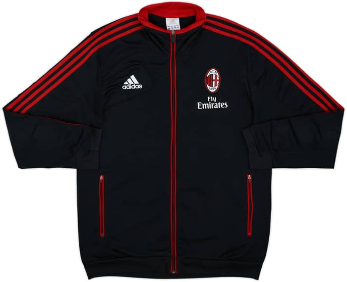 2012-13 AC Milan adidas Track Jacket - 8/10 - (L)
