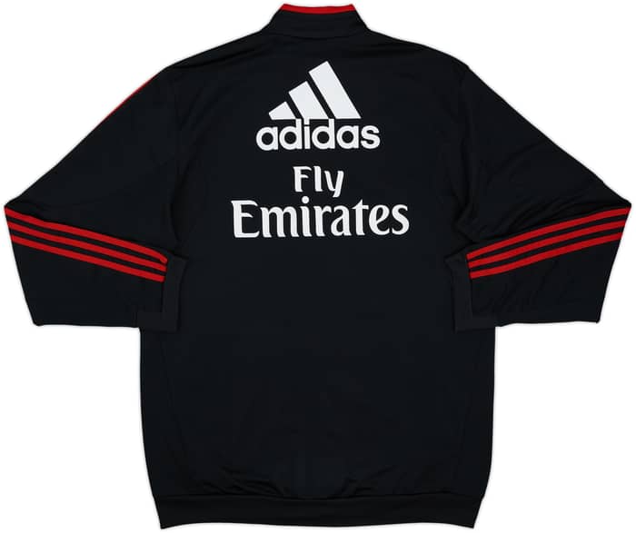 2012-13 AC Milan adidas Track Jacket - 8/10 - (L)