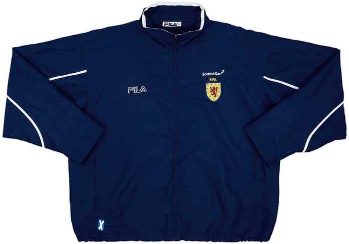 2000-02 Scotland Fila Track Jacket - 9/10 - (XL)