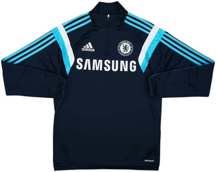 2014-15 Chelsea adidas 1/4 Zip Drill Top - 8/10 - (S)