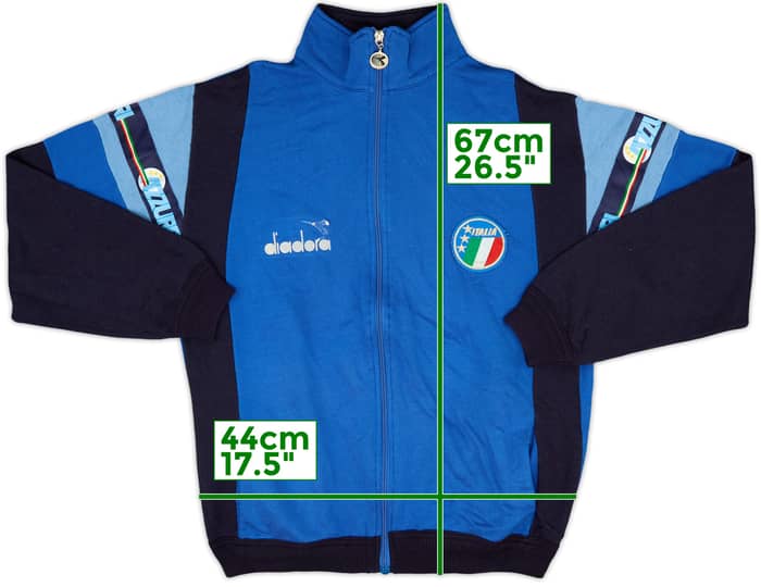 1990 Italy Diadora Track Jacket - 5/10 - (L)