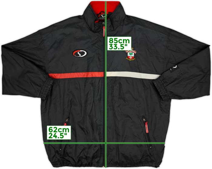 2005-06 Southampton Hooded Rain Jacket - 7/10 - (XXL)